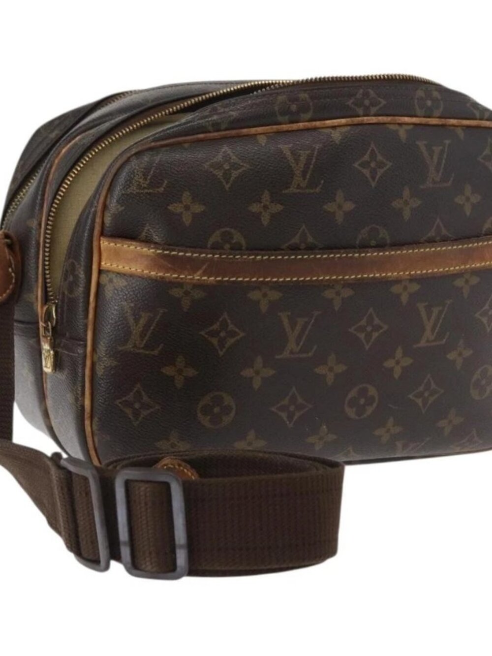 LOUIS VUITTON Monogram Reporter PM Shoulder Bag